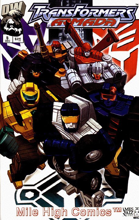 TRANSFORMERS ARMADA 2002 Series 5 Fine Comics Book