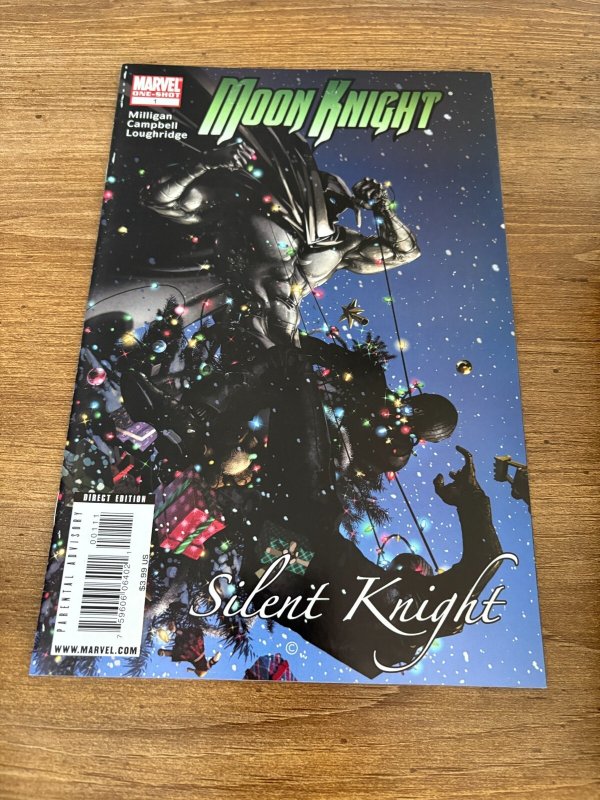 Moon Knight Silent Knight #1 VF/NM Marvel Comic Book 1st Print Christmas 18 J408