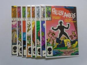 Fallen Angels (1987) #1-8 Set - 8.5 VF+ - 1987