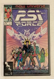 Psi-Force #1 Marvel 6.0 FN (1986)