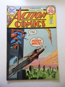 Action Comics #436 (1974) GD Condition cover detached