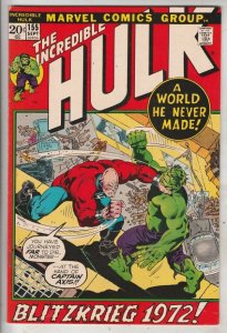 Incredible Hulk #155 (Sep-72) NM- High-Grade Hulk