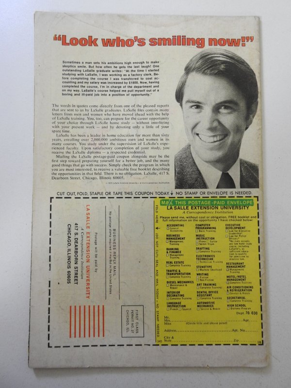 Fantastic Four #165 (1975) VG Condition moisture stain