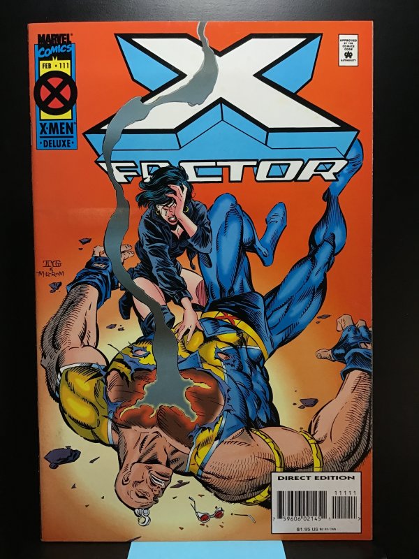 X-Factor #111 Newsstand - Deluxe Variant (1995)