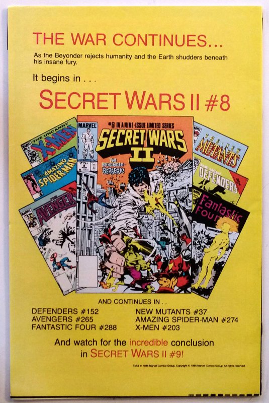 Web of Spider-Man #11 (NM, 1986)