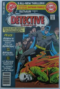 Detective Comics #486 (Nov 1979, DC), FN-VFN (7.0), Killer Moth app, 68 pgs