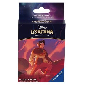 Disney Lorcana Shimmering Skies Card Sleeves Aladdin TCG