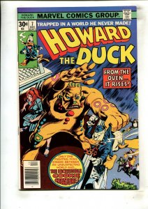 HOWARD THE DUCK #7 (8.5) THE WAY THE COOKIE CRUMBLES!! 1976