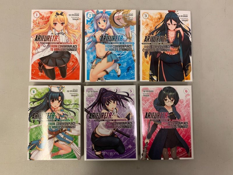 Arifureta From Commonplace To World's Strongest Vol 1-6 Light Novel 