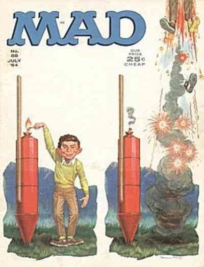 Mad #88 FAIR ; E.C | low grade comic July 1964 magazine