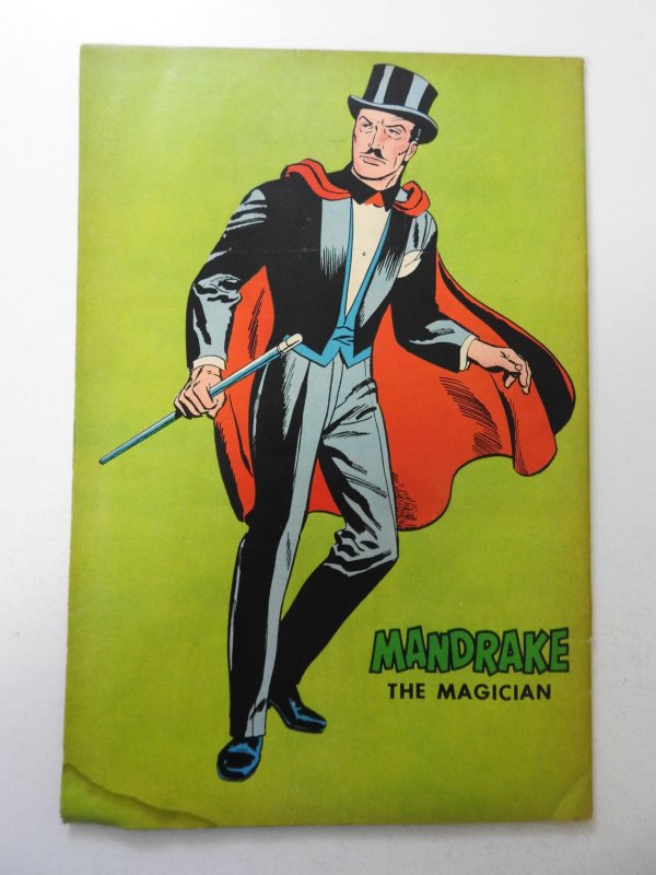 Mandrake the Magician #1 (1966) VG+ Condition moisture stain