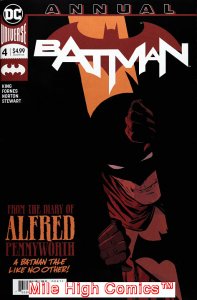 BATMAN ANNUAL (2016 Series)  (DC REBIRTH) #4 Fair Comics Book 