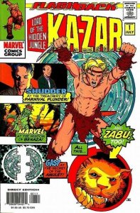 Ka-Zar Sibling Rivalry #-1  Flashback Marvel Comics 07/97 (VFNM 9.0/Stock Photo)