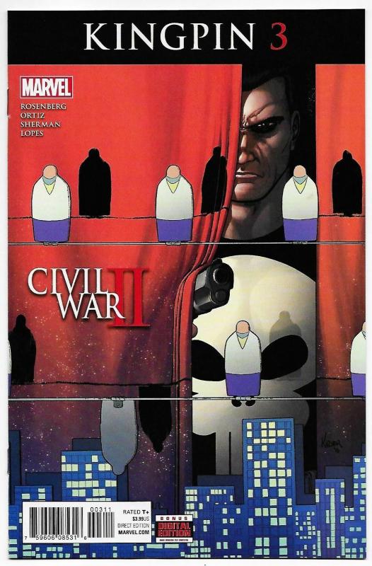 Civil War II Kingpin #3 (Marvel, 2016) NM