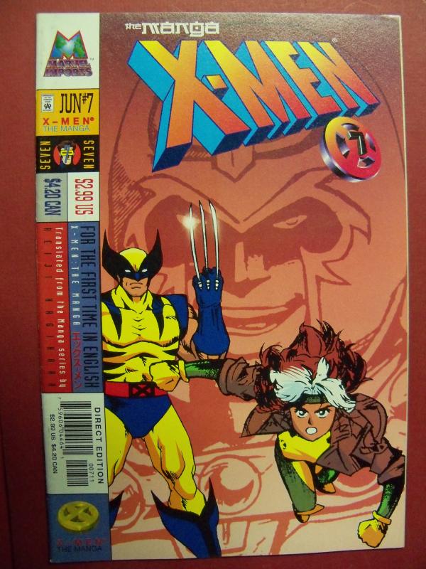 THE MANGA X-MEN  #7  (9.0 -9.2) OR BETTER MARVEL COMICS