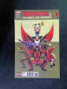Deadpool and the Mercs for Money #1 (2ND SERIES) MARVEL Comics 2016 NM