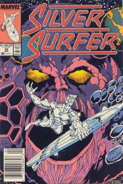 Silver Surfer (1987 series) #22, NM- (Stock photo)