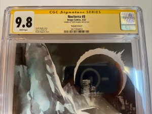 Nocterra (2022) # 8 (CGC SS 9.8 WP) Signed Tony Daniels 1:50 Variant F| Census=1