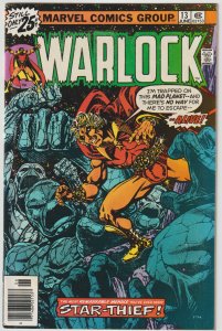 Warlock #13 (Jun 1976, Marvel), VFN condition (8.0)