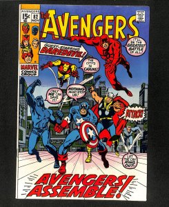 Avengers #82 Daredevil Appearance Black Panther!