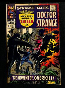 Strange Tales #151 FN 6.0 1st Jim Steranko at Marvel!