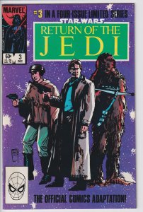 STAR WARS RETURN OF THE JEDI #3 (Dec 1983) 1st app Mon Mothma & Ackbar VFNM 9.0!