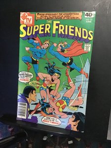 Super Friends #21 (1979) Evil doubles key!  High grade VF/NM Wow!
