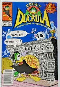 *Count Duckula (1989 Marvel, Scarce) #1-5 (5 books)
