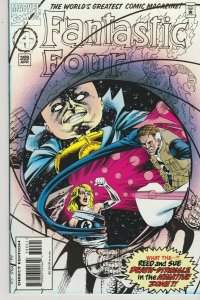 Fantastic Four #399 Rainbow Foil Cover Marvel Comics