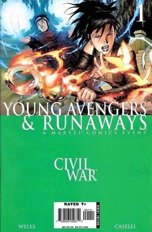 CIVIL WAR: YOUNG AVENGERS & RUNAWAYS #01-04 (2006) JIM CHEUNG | 4 BOOK SET