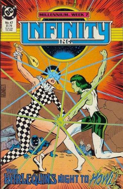 Infinity Inc. (1984 series) #47, NM (Stock photo)