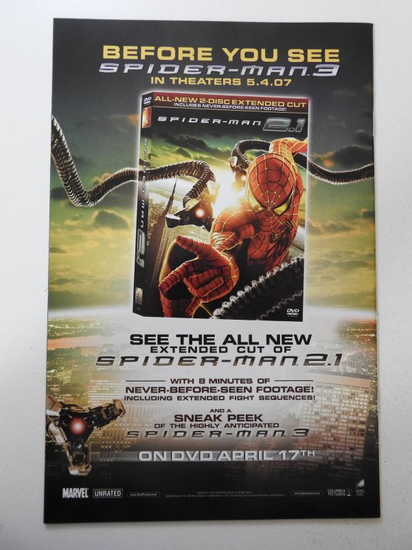 Free Comic Book Day 2007 (Spider-Man) (2007)- stamp on the front cover