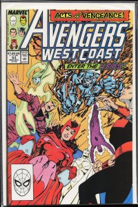 Avengers West Coast #53 (1989) West Coast Avengers / Avengers West Coast