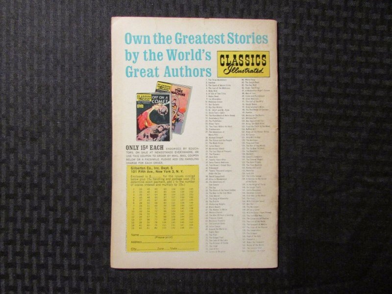 1953 CLASSICS ILLUSTRATED #109 VG- 3.5 Pitcairn's Island 