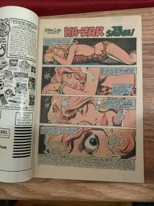 Ka-Zar the Savage #6 Sept 1981, Marvel Comic Book Shanna She Devil Dinosaur