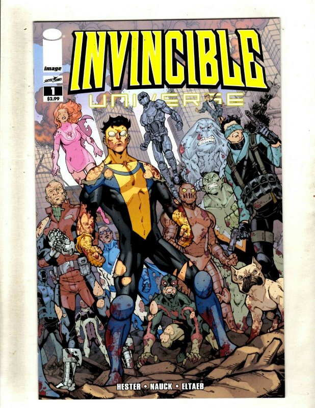 Lot Of 12 Invincible Universe Image Comic Books # 1 2 3 4 5 6 7 8 9 10 11 12 RP4