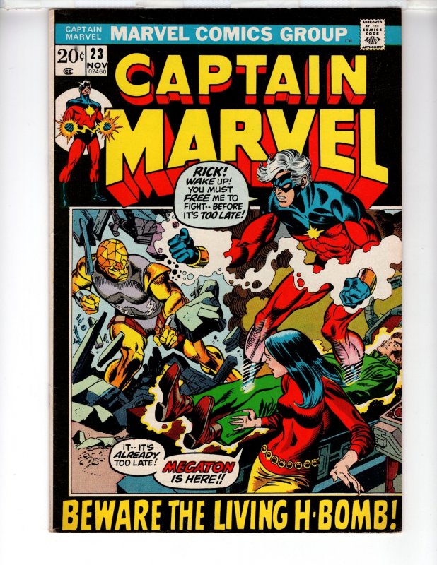 Captain Marvel #23 (1972)  / BC-CR400-NSC•NCA11