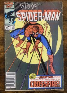 Web of Spider-Man #14 Newsstand Edition (1986)