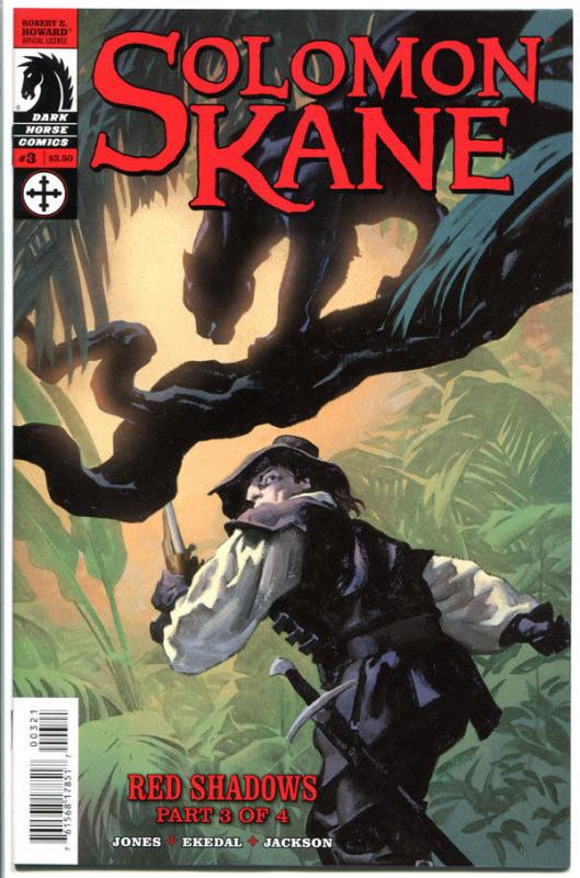 SOLOMON KANE #3, NM, Variant, 2011, Red Shadows, Bruce Jones, REH