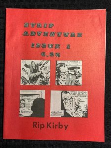 1991 STRIP ADVENTURE FANZINE #1 VG+ 4.5 Rip Kirby by John Pertice JAL Reprints