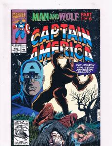 Captain America #402 VF/NM 1st Print Marvel Comic Book Avengers Thor Hulk DE2