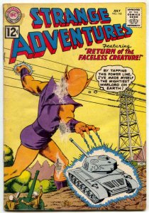 STRANGE ADVENTURES #142 ALIEN HITS POWER LINES 1962 FR/G 