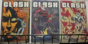 CLASH (1991) 1-3 ABSOLUTE POWER CORRUPTS Adam Kubert