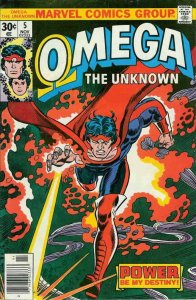 Omega the Unknown #5 FN; Marvel | we combine shipping