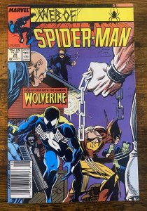 Web of Spider-Man #29 Newsstand Edition (1987)