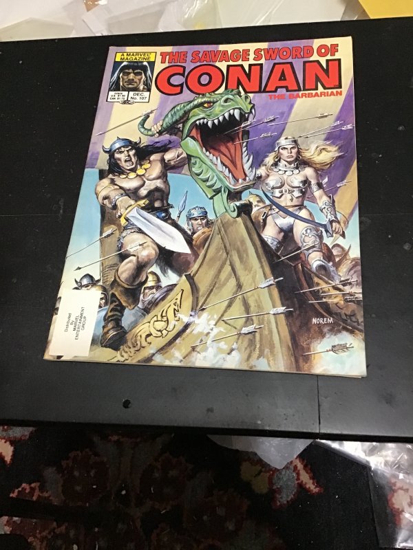 The Savage Sword of Conan #107 (1984) High-Grade! VF/NM Wow!