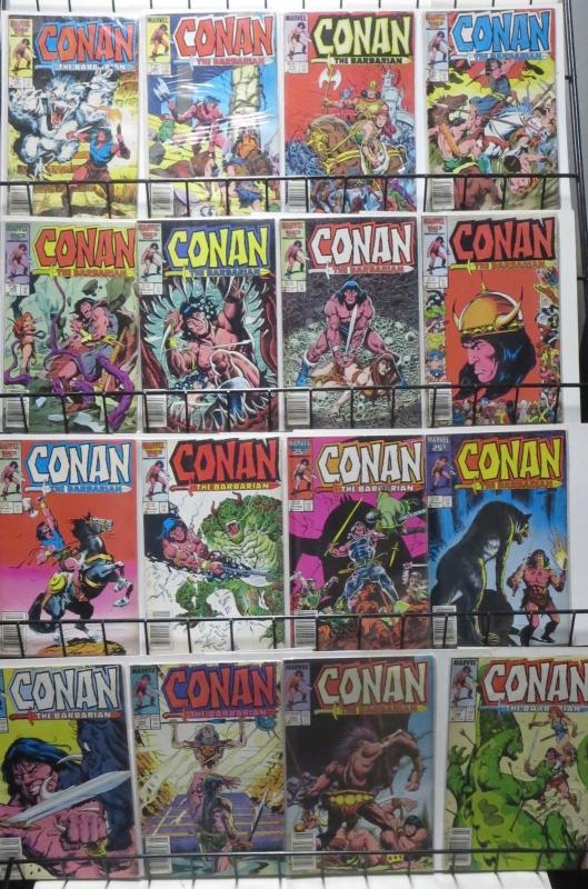 CONAN THE BARBARIAN COLLECTION (MARVEL!) 51 issues starting at #109! Buscema