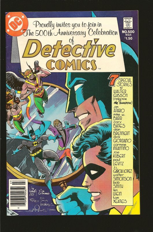 DC Comics Detective Comics Vol 45 No 500 March 1981