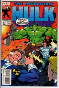 The Incredible Hulk #411 Direct Edition (1993) 9.2 NM-