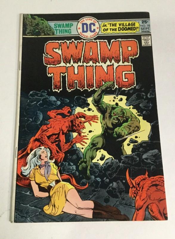 Swamp Thing 18 Vf Very Fine 8.0 DC Comics Bronze